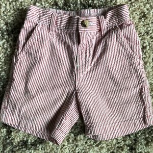 Janie and Jack seersucker Shorts